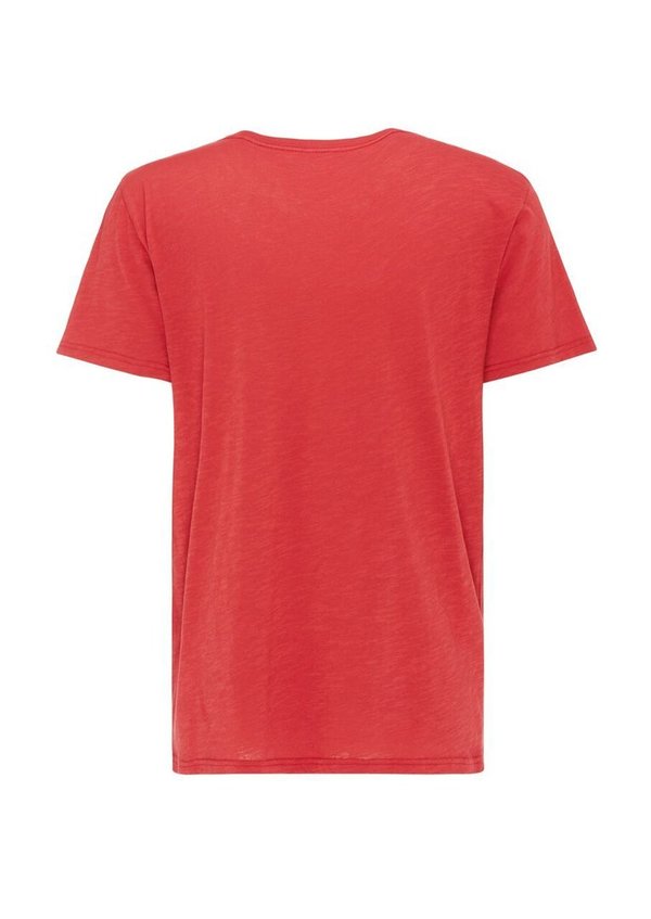 Männer T-Shirt Basic deep red